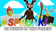 PLay 99 Nights in the Forest Sprunki Mod now!