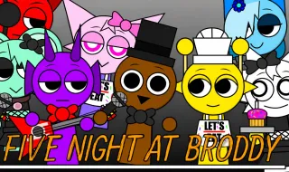 FNAF Sprunki: Five Nights at Bruddy