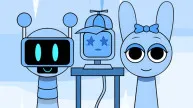 PLay Huggy Mix Sprunki Music Box now!