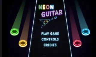 Neon Guitar