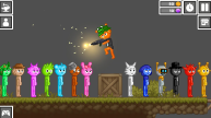 Play Sprunki Action Playground: Ragdoll Sandbox now!