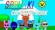 Play Sprunki Coloring Books now!