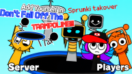 Play Sprunki – Don’t Fall Off The Trampoline now!