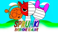 PLay Sprunki Everyone Is Alive now!