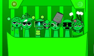 Sprunki GREEN MOD