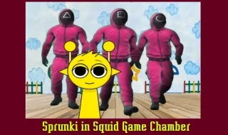 Sprunki in Squid Game Chamber