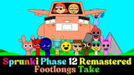 Play Sprunki Phase 12 Remastered (Footlong’s Take) now!