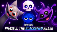 Play Sprunki Phase 5: The Blackened Killer now!