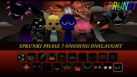Play Sprunki Phase 7: Ongoing Onslaught Remake (Bad Ending) now!