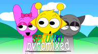 Play Sprunki Pyramixed now!