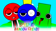 Play Sprunki Rainbow Friends now!