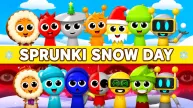 PLay Sprunki Snow Day now!
