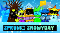 Play Sprunki Snowy Day now!