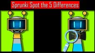PLay Sprunki Spot the 5 Differences now!