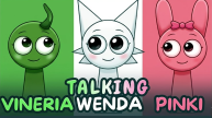 Play Sprunki Talking Vineria Wenda and Pinki now!