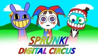 PLay SPRUNKI +The Amazing Digital Circus now!