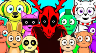 Play Sprunki vs Dandy Shooter 3D now!