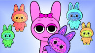 Play Steal Labubu Sprunki! now!